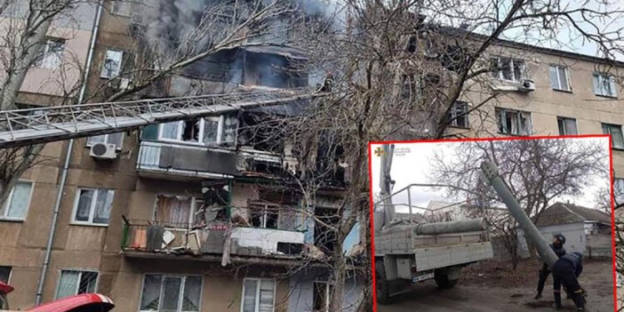 Rus birliklerinden Mıkolayiv kentinde yerleşim yerlerine roketli saldırı. Ukrayna Acil Durumlar Servisi duyurdu