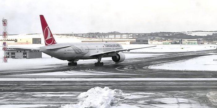 İstanbul Havalimanı'nda kar tedbiri açıklaması