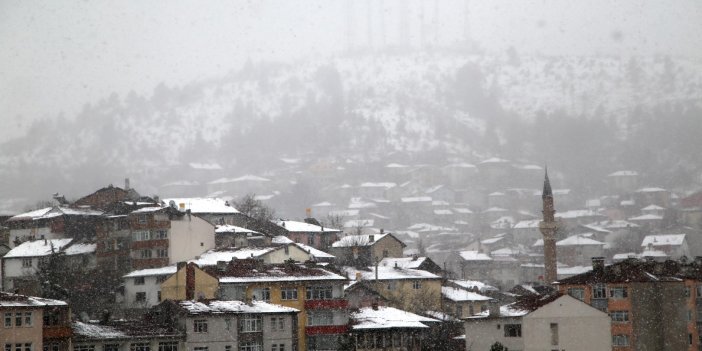 Kastamonu'da sis ve kar etkili oluyor