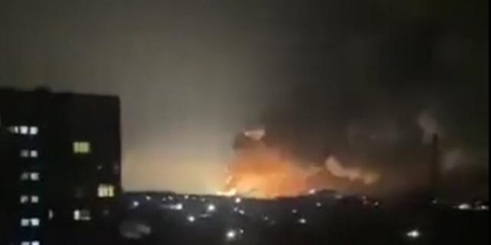 Ukrayna'nın liman kenti Mikolayiv'de patlama sesleri