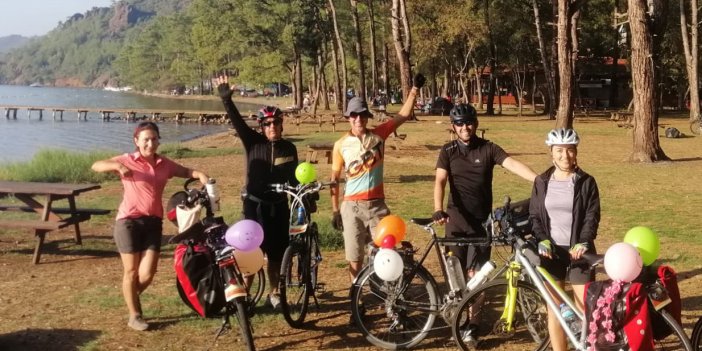 ABD'li gezginin dünyayı dolaştığı bisikleti Antalya'da çalındı