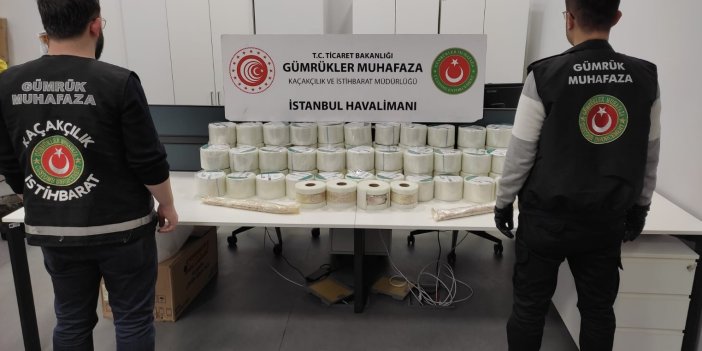 İstanbul Havalimanı'nda büyük uyuşturucu operasyonu