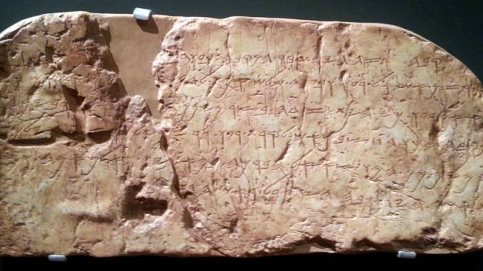 2 bin 700 yıllık yazıtın İsrail’e verileceği iddia edilmişti. Kültür ve Turizm Bakanlığı'ndan açıklama geldi