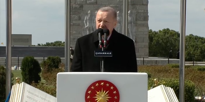 Erdoğan'dan '18 Mart' mesajı