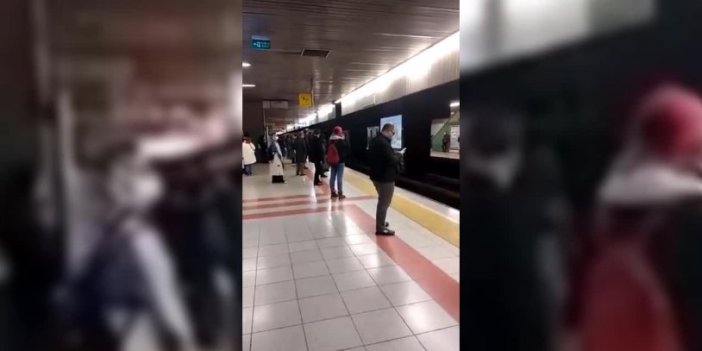 Ankara Metrosu'nda duygulandıran 18 Mart anonsu