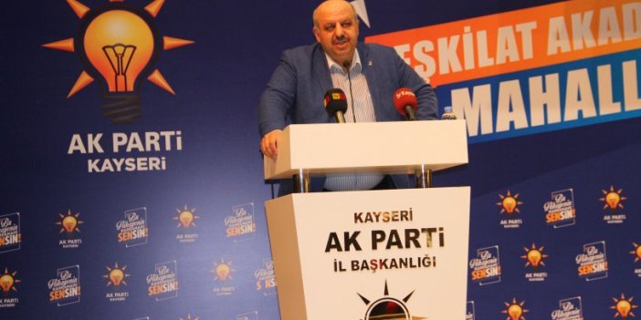 AKP'li yönetici ağzındaki baklayı çıkarttı. ''Bizim bu muhalefete müsaade etmemiz mümkün değil''