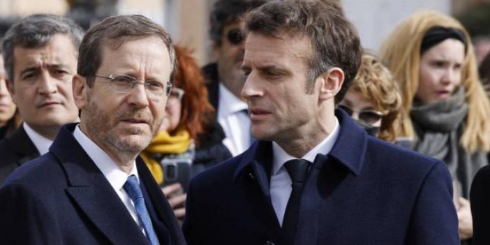Macron ve Herzog bir araya geldi