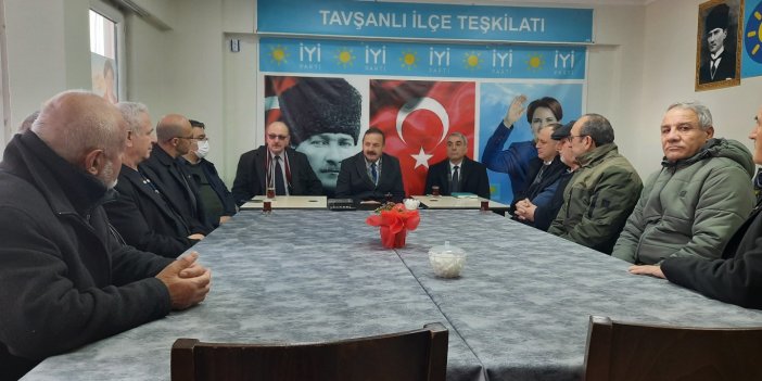 İYİ Parti Genel Başkan Yardımcısı Yavuz Ağıralioğlu'ndan Tavşanlı'ya ziyaret