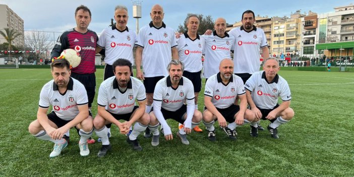 Beşiktaş'ın efsaneleri Karşıyaka'da sahaya çıktı