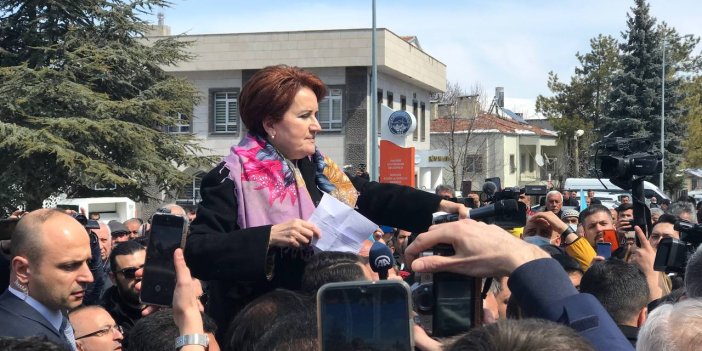 Meral Akşener’den söz isteyen AKP'li çiftçi isyan etti