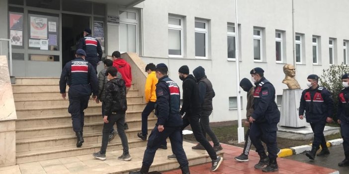 Düzce'de 7 kaçak işçi yakalandı