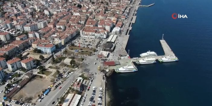 Bursa’da deniz çekilince depremin izleri gün yüzüne çıktı