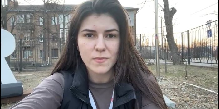 Gülsüm Khalilova ''İki günde düşer'' denilen Kiev'in bir aydır nasıl direndiğini anlattı