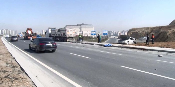 Başakşehir'de TIR'ın çarptığı tamirci öldü