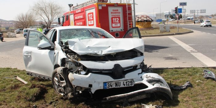 Elazığ'da trafik kazası: 1 ölü 5 yaralı