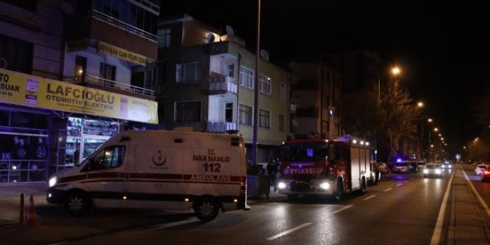 Kayseri'de bir evde yangın: 1 ölü, 4 yaralı