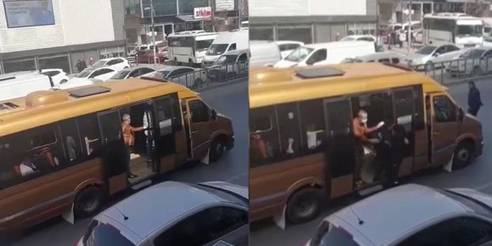 Minibüs şoförü kaza yapınca ortalığı birbirine kattı: Kavga edip araç kovaladı, “Yavaş” diyen yolcuları küfür ederek kovdu