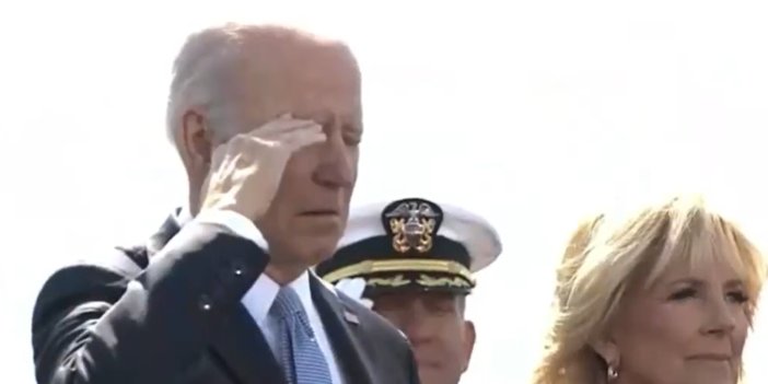 Dünya ABD Başkanı Joe Biden'ın bu görüntülerini konuşuyor