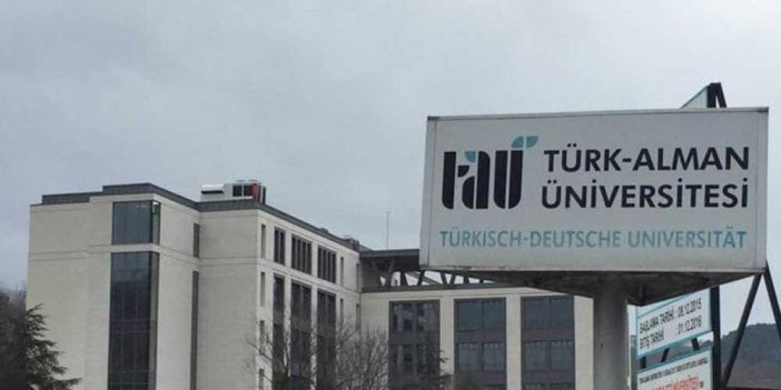 Türk-Alman Üniversitesi ilanı verdi