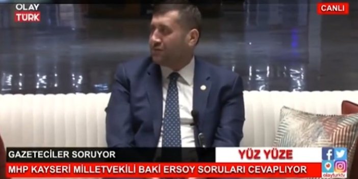 MHP’li vekil ekonomik krizi canlı yayında böyle itiraf etti