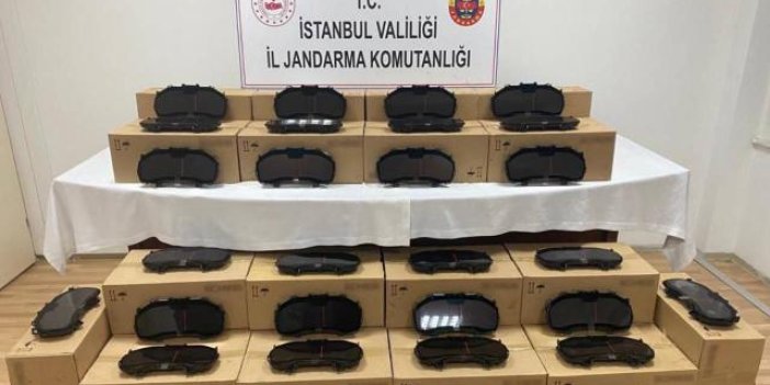İstanbul'da kaçak oto parça operasyonu