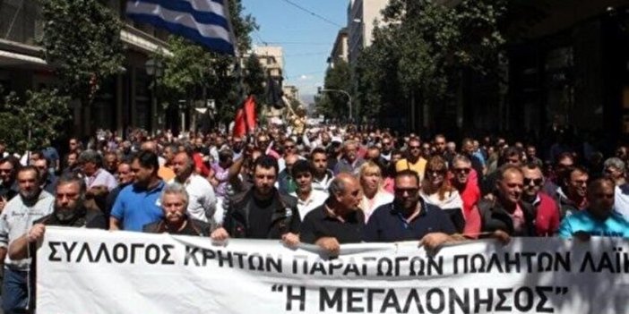 Yunanistan'da 24 saatlik genel grev