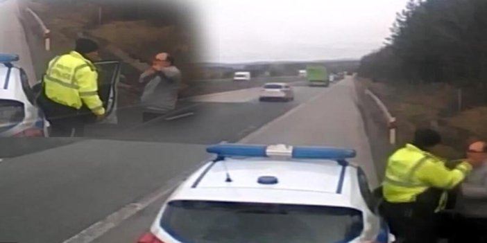 Bulgar polisinden Türk şoföre tokat! 'Komşu çorba veriyor musun, vermiyor musun'
