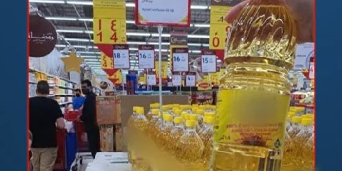 Katar'da Türk malı ayçiçek yağı sudan ucuz. Her şey katarlıların rahatı için