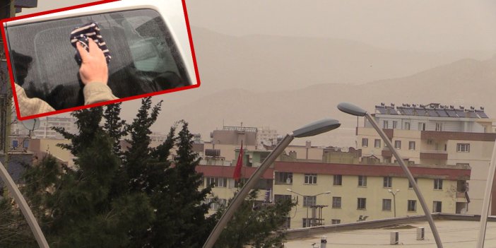 Toz taşınımı Mardin'de etkisini sürdürüyor