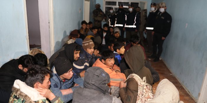 Van'da 50 göçmen yakalandı