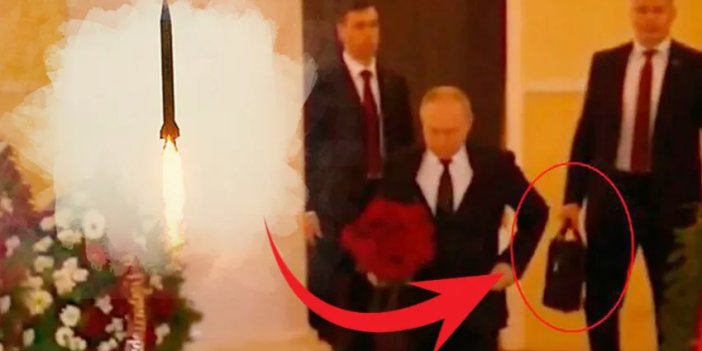 Putin dünyaya gözdağı verdi. Cenazeye nükleer çantayla geldi. Her an düğmeye basarım mesajı