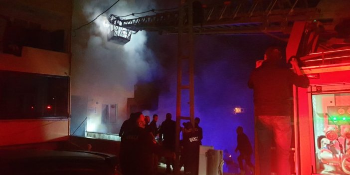 Sinop’ta korkutan yangın: 7 kişi dumandan etkilendi