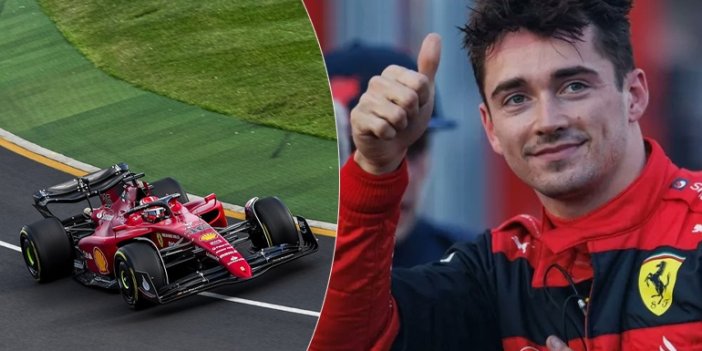 Formula 1'in Avustralya GP'sinde zafer Leclerc'in oldu