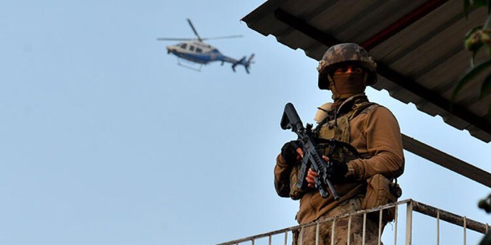 Helikopter destekli ‘çete’ operasyonu! Çok sayıda gözaltı var…