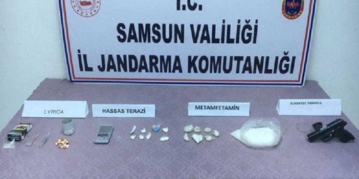 Samsun'da uyuşturucu operasyonu