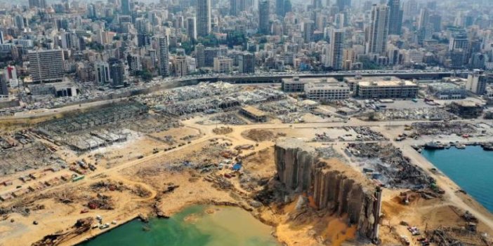 Lübnan'da liman patlamasının sembolü olan silo yıkılacak