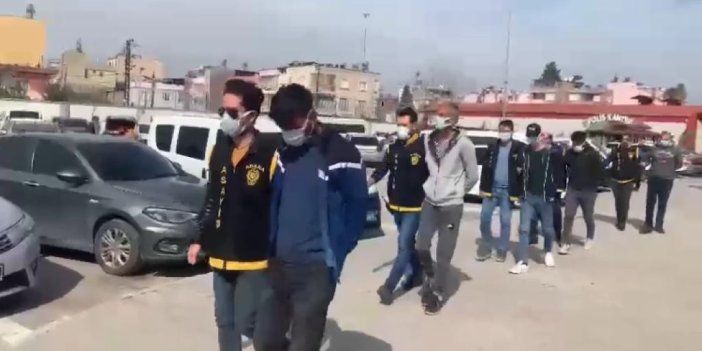Adana’da 100 bin TL'lik hırsızlık operasyonu: 5 kişi tutuklandı