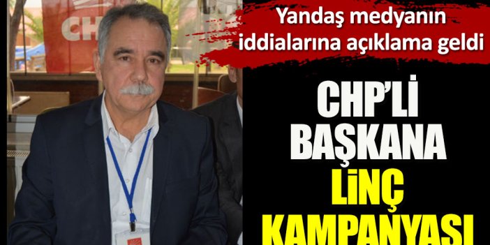 CHP’li başkana yandaş medyadan linç kampanyası. Erol Sarıal'dan açıklama geldi