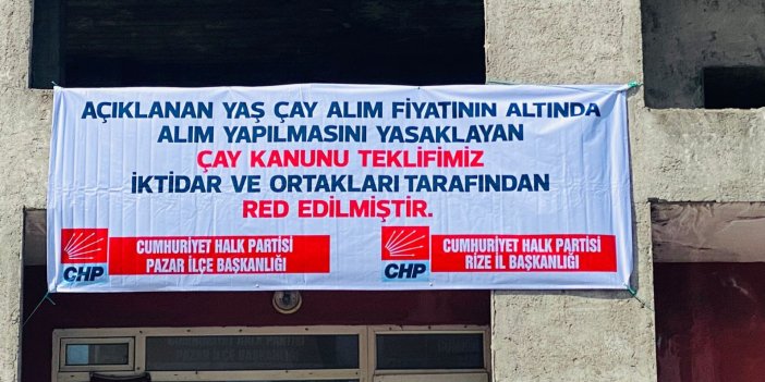 Erdoğan'ın memleketinde bu pankartlar toplatıldı