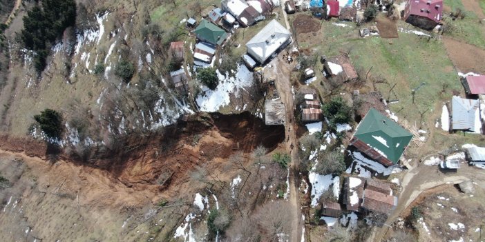 Trabzon'da bir ayda 100'den fazla heyelan meydana geldi