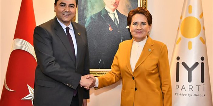 Meral Akşener DP lideri Gültekin Uysal ile görüştü