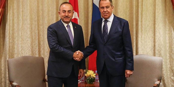 Dışişleri Bakanı Mevlüt Çavuşoğlu Sergey Lavrov ile görüştü