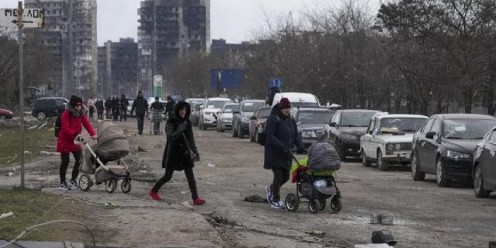 Mikolayiv'den kaçan Ukraynalılar Odessa'ya sığınıyor