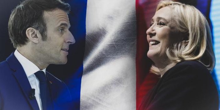 Macron ve Le Pen seçim düellosunda karşı karşıya geldi