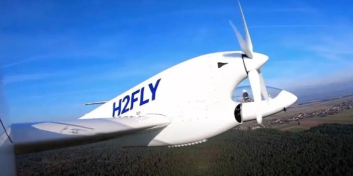 Hidrojen yakıtlı yolcu uçağı rekor kırdı