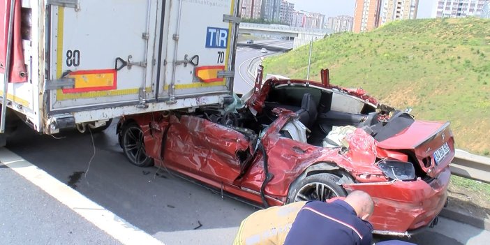 Başakşehir'de korkunç kaza: 1 ölü