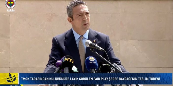 Fenerbahçe Başkanı Ali Koç MHP'li Saffet Sancaklı'nın o kelimesine kafayı taktı! Meclis'te çok ağır konuşmuştu