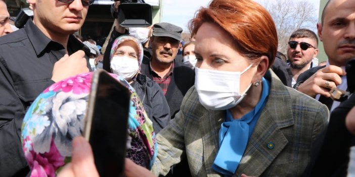 Kırşehir'de Meral Akşener izdihamı