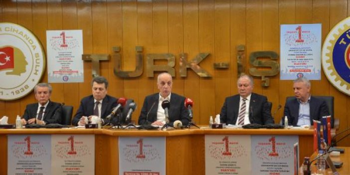 TÜRK-İŞ Başkanı’ndan 1 Mayıs açıklaması:“1 Mayıs’ta Taksim anıtına çelenk koyacağız”
