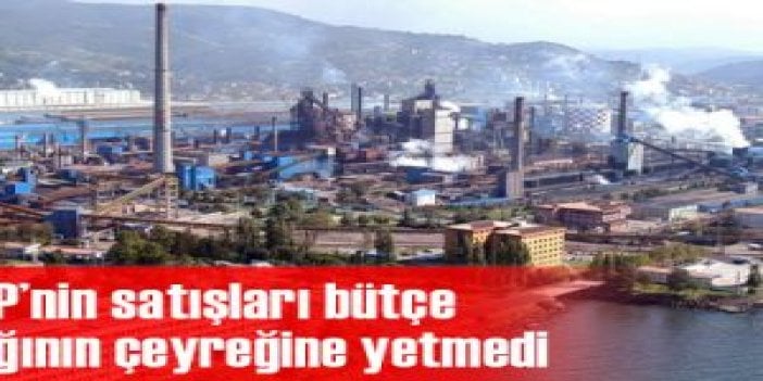 AKP’nin satışları bütçe açığının çeyreğine yetmedi